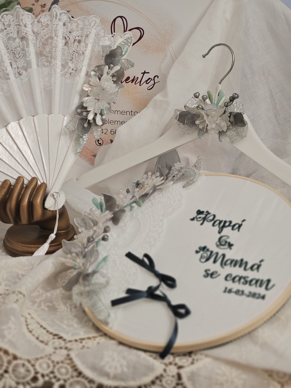 Accesorios de novia en GP Complementos en Motril (Granada)